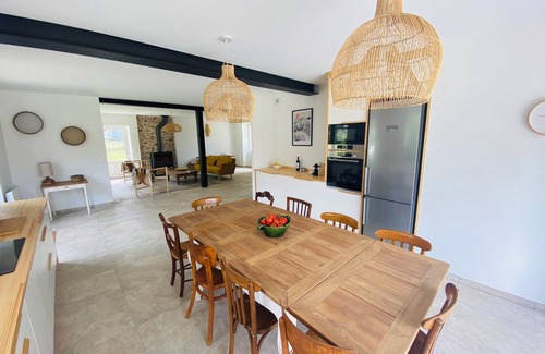 Magescq House | Quiet country house with large swimming pool