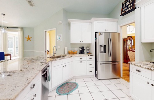 Sugarmill Woods House | Quiet, dog-friendly coastal retreat with patio, W/D, & pool table - near golf