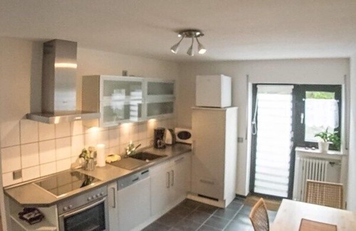 Losheim am See Apartment | Quiet edge of the forest with a beautiful panorama