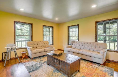McArthur House | Quiet Family Cabin in Hamden Hot Tub and Game Room!