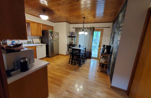 Wayne House | Quiet, Family-friendly Abode on Indy's Westside with a Tranquil backyard pond!