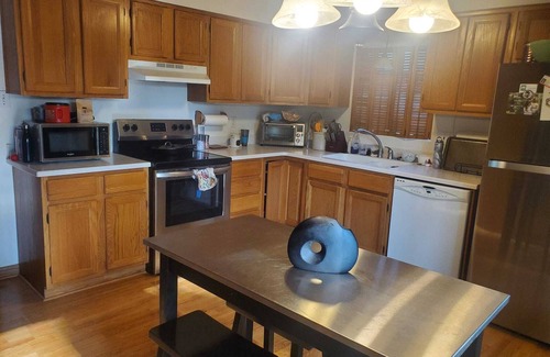 Wayne House | Quiet, Family-friendly Abode on Indy's Westside with a Tranquil backyard pond!