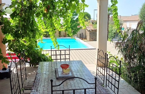 Saint-Genies-de-Fontedit Villa | quiet villa full sun with private pool