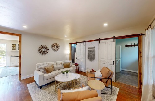 Graton House | Quiet half-acre near wineries with sunlit deck, guest room, & W/D - dog-friendly