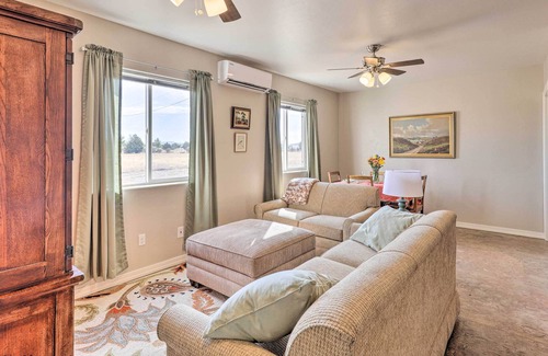 Paulden Apartment | Quiet High Country Haven ~ 6 Miles to Chino Valley