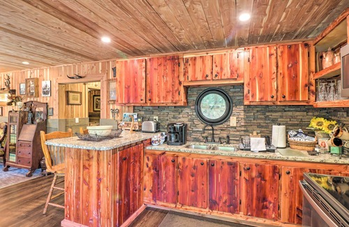 Calico Rock House | Quiet, Historic Manor: Located in Ghost Town!