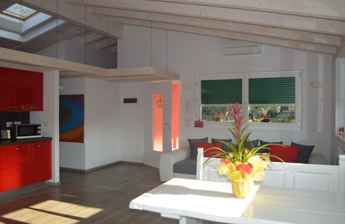 Malcesine Apartment | Quiet holidays, in an area surrounded by greenery, 100 mt from the center