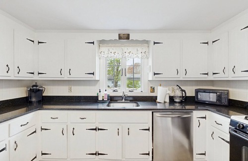South Yarmouth House | Quiet home in central location with deck, W/D, & large yard