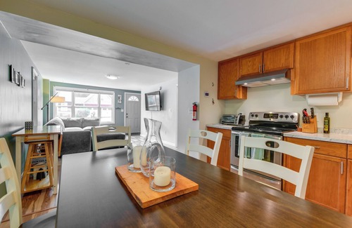 Burlington House | Quiet Home: Yard, Patio, Near Downtown Burlington