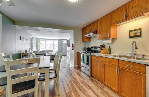 Burlington House | Quiet Home: Yard, Patio, Near Downtown Burlington