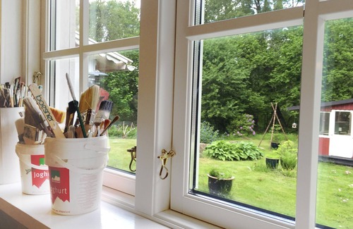 Markaryd Municipality House | Quiet, idyllic forest home in beautiful nature close to town