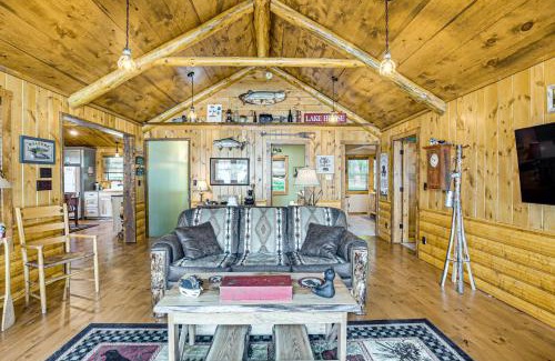 Conover House | Quiet Lakefront Conover Cabin Near ATV Trails