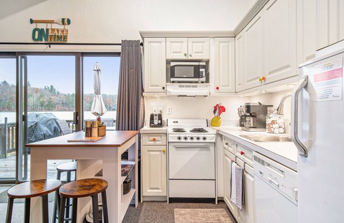 Gaylord Ski Chalet | Quiet Lakefront Home with Great Amenities and near Winter Activities