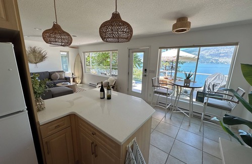 Vernon Cottage | Quiet lakeside cottage getaway close to mountain bike and hiking trails.