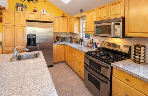 Castleton House | Quiet Large Country Home in The Woods Near SKI AREAS With Pond, Stream, Hiking
