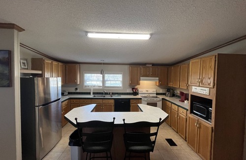 King House | Quiet., Large home on 2 acre estate that can host large groups close to town.