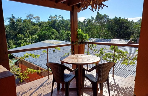 La Montagne House | Quiet little hut surrounded by vegetation.