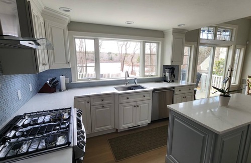 Marstons Mills House | Quiet Little Pond and Mystic Lake view on private Road on Marstons Mills