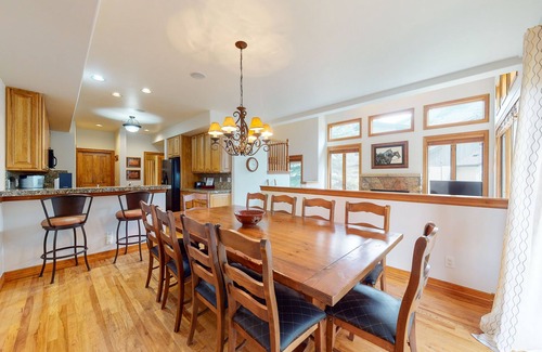 Edwards House | Quiet mountain retreat with deck, fireplace, central AC, & W/D - near ski lifts