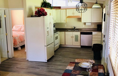Sunrise Beach House | Quiet neighborhood, 2 Bedroom house, Lake front with dock, close to town
