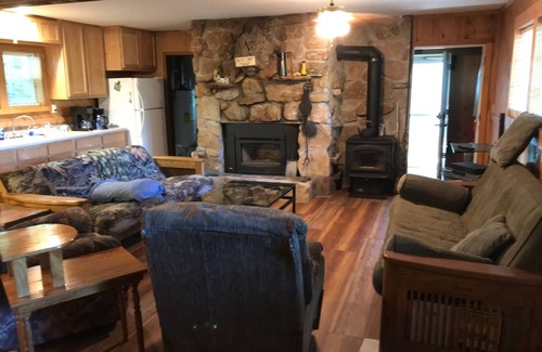 Nadeau Cabin | Quiet Northwoods Camp Near ATV trails and 1,000's of Acres of State Hunting Land