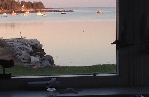 Spruce Head House | Quiet ocean home, with views from every room.