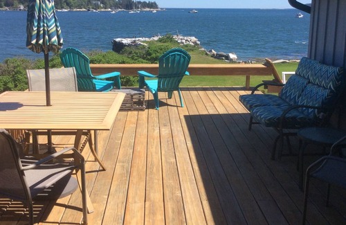 Spruce Head House | Quiet ocean home, with views from every room.