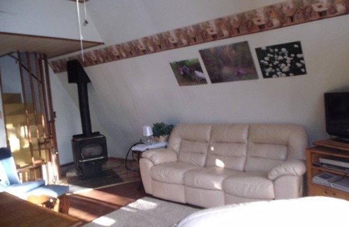 Mountain House | Quiet Pine Getaway, small lake behind, near ATV/Snowmobile trails