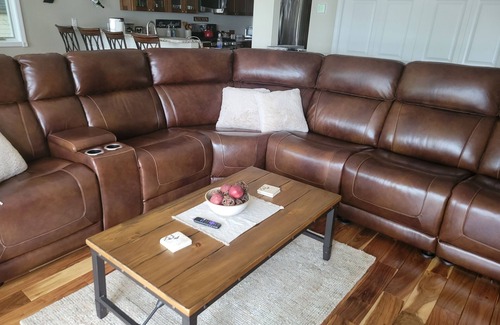 Interlochen House | Quiet, Relaxing Getaway on Green Lake with Large Yard and Private Dock