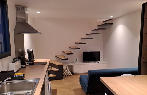 Louhossoa Apartment | Quiet, restful apartment for 2 people. Terrace Sunset view