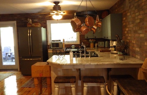 Parkland County House | Quiet , secluded , 5 acres outdoor fireplace , indoor wood stove , hot tub