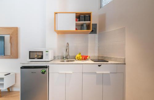 Tlalpan Hotel | Quiet Stylish Studio, Smart Tv, Six Flags 1k