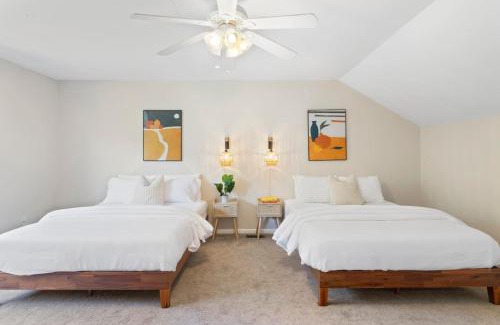 Mitchell House | Quiet Suburban Home with Art Deco Flair