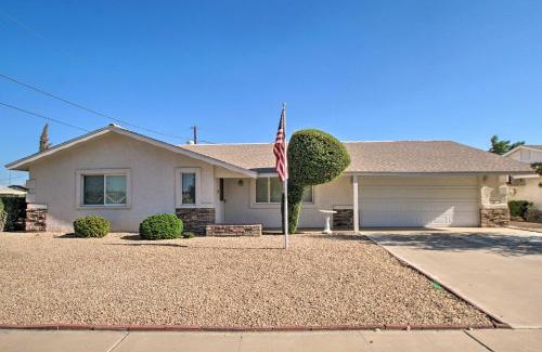 Sun City House | Quiet Sun City Home with Grill - Golf and Hike Nearby!