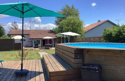Labenne House | Quiet, very large garden on the edge of the forest and close to beaches.
