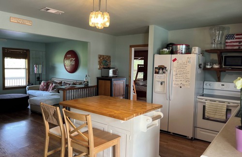 Pearlington House | Quiet Waterfront camp15 minutes from Bay St. Louis. EXCELLENT family Reunions!