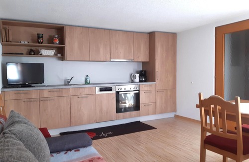 Vandans Apartment | Quietly located apartment with ski storage