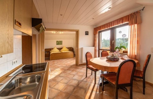 Moosbach Apartment | Quietly located vacation apartment for 2 people with south-facing balcony