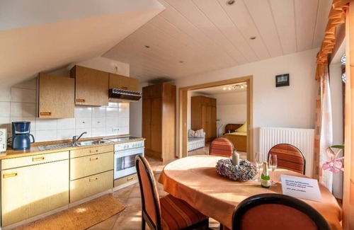 Moosbach Apartment | Quietly located vacation apartment for 2 people with south-facing balcony