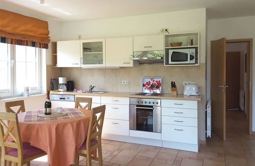 Ostseebad Prerow Apartment | Quietly situated first floor apartment w. Garden, south-facing terrace, barbecue area and WLAN