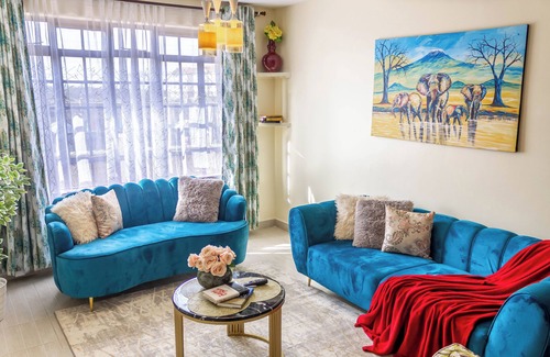 Mlolongo Apartment | Quzuri Homestay Spacious 3-bedroom apartment Near JKIA and SGR Nairobi with WiFi