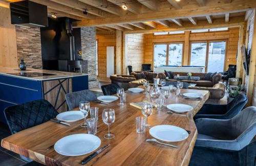 Les Orres Ski Chalet | Résidence Pramouton - Chalet moderne avec vue splendide sur la vallée MAE-0401