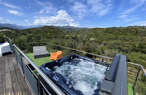 Ventiseri Apartment | Résidence Tozza Alta - Superbe maison avec piscine & spa , et autres prestations avec vue mer et montagnes MAE-1424