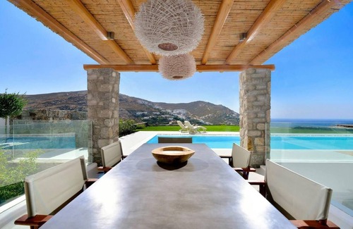 Houlakia Villa | R 1412 Villa Moses With BBQ, Gym area & Outdoor heated jacuzzi.