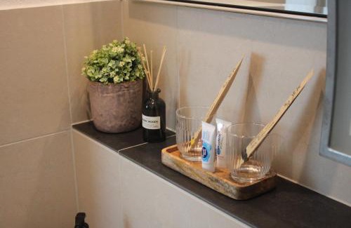 Langenhorn Apartment | R B Apartment Hamburg Duo - 1-2 Personen - Küchenzeile - Smart TV - kostenloser Parkplatz - Bad mit Toilette und Dusche auf dem Flur gegenüber des Zimmers