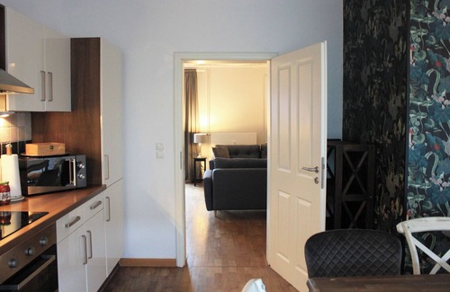 Borgfelde Apartment | R B Apartment Hamburg Family - 108 qm mit Dachterrasse - Kostenloses Parken