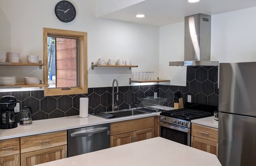 Wisconsin Dells Cabin | Raccoon Cabin @ Orange Tractor Retreat: a new, modern cabin on 40 private acres