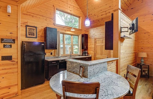 Cleveland Cabin | Radiance-Luxury Private Cabin w Infrared Sauna and 6 ft. 2 Person Jacuzzi Spa