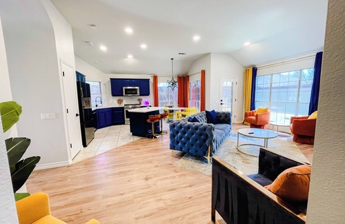 McKinney House | Radiant Retreat with fitness room