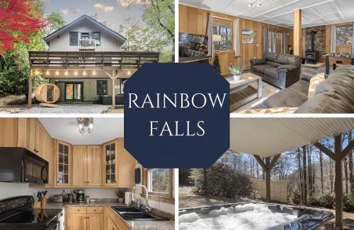 Lake Toxaway House | Rainbow Falls Cabin - Sauna - Hot Tub - Foosball